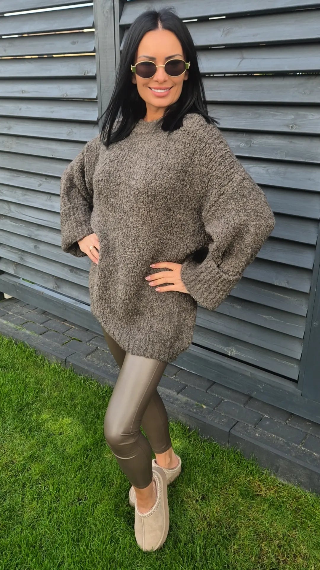 Miękki Sweter Oversize