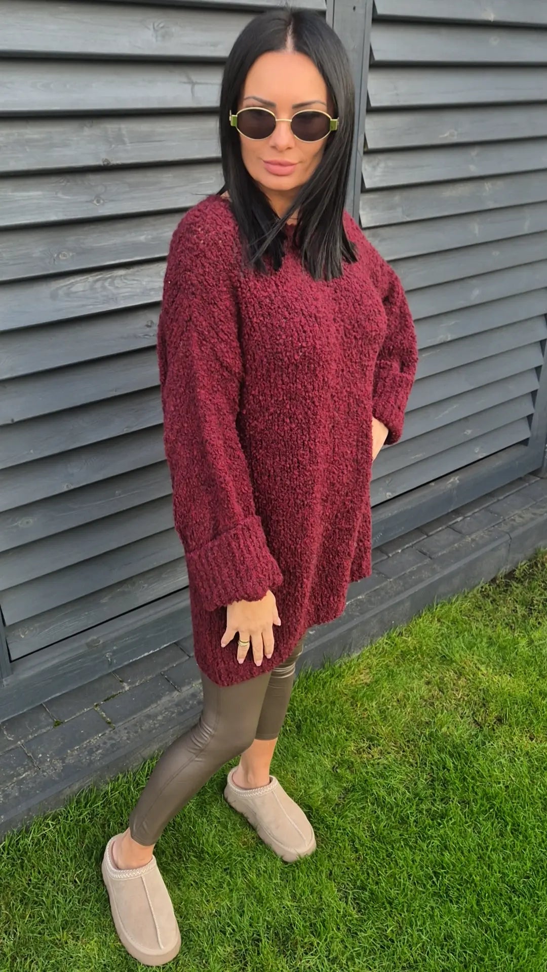 Miękki Sweter Oversize