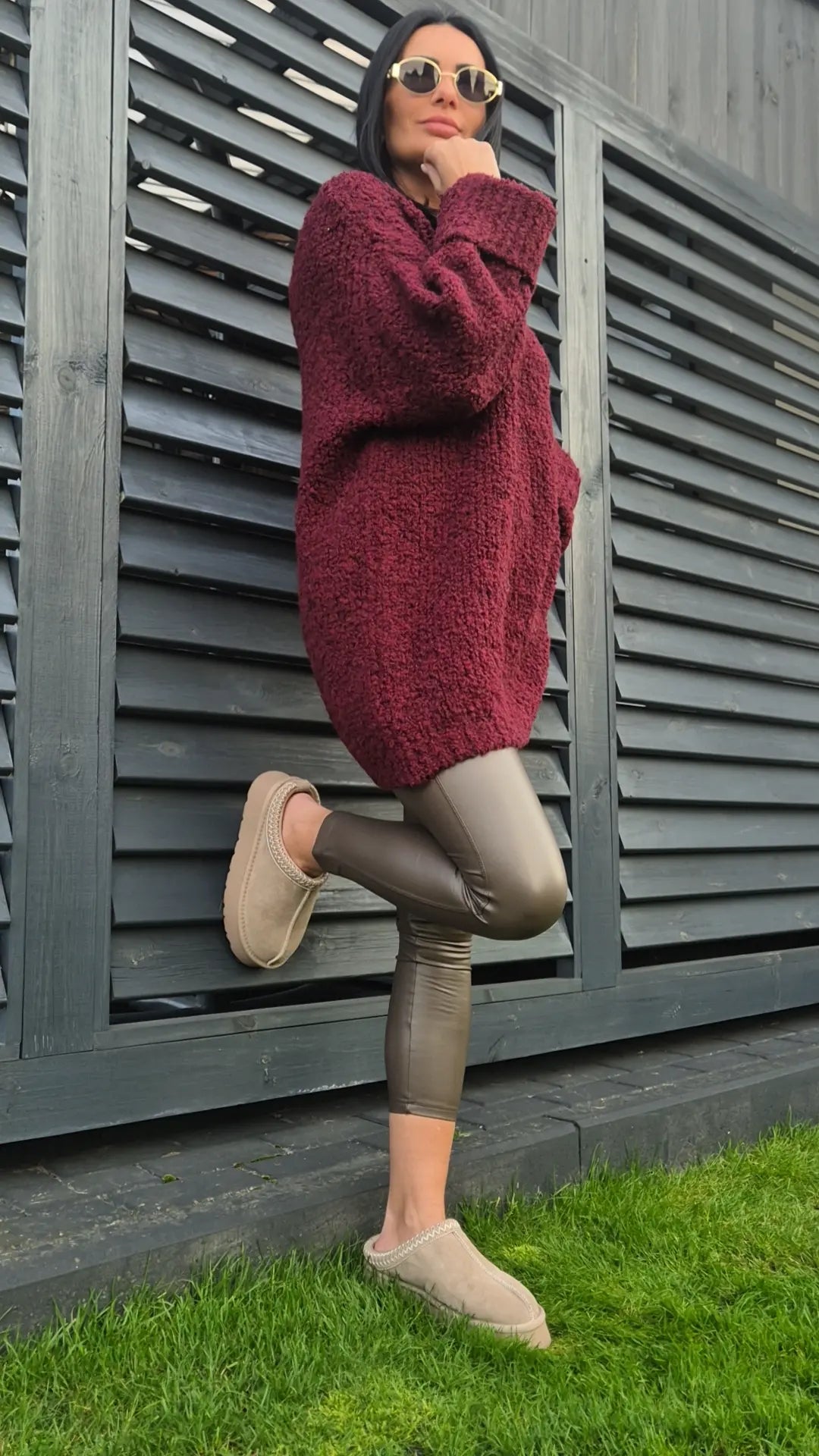 Miękki Sweter Oversize