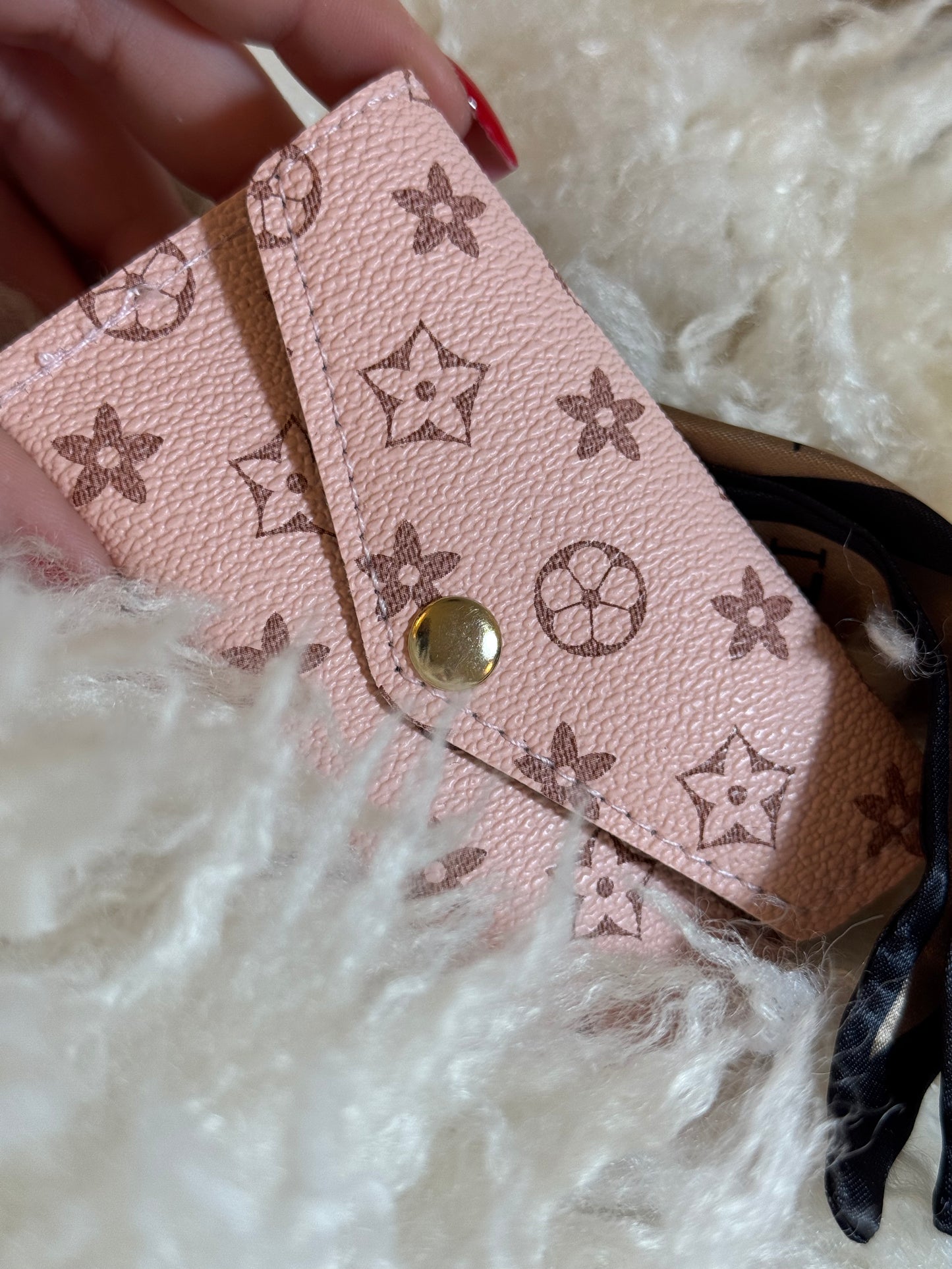 Luksusowy Mini Portfelik Brelok