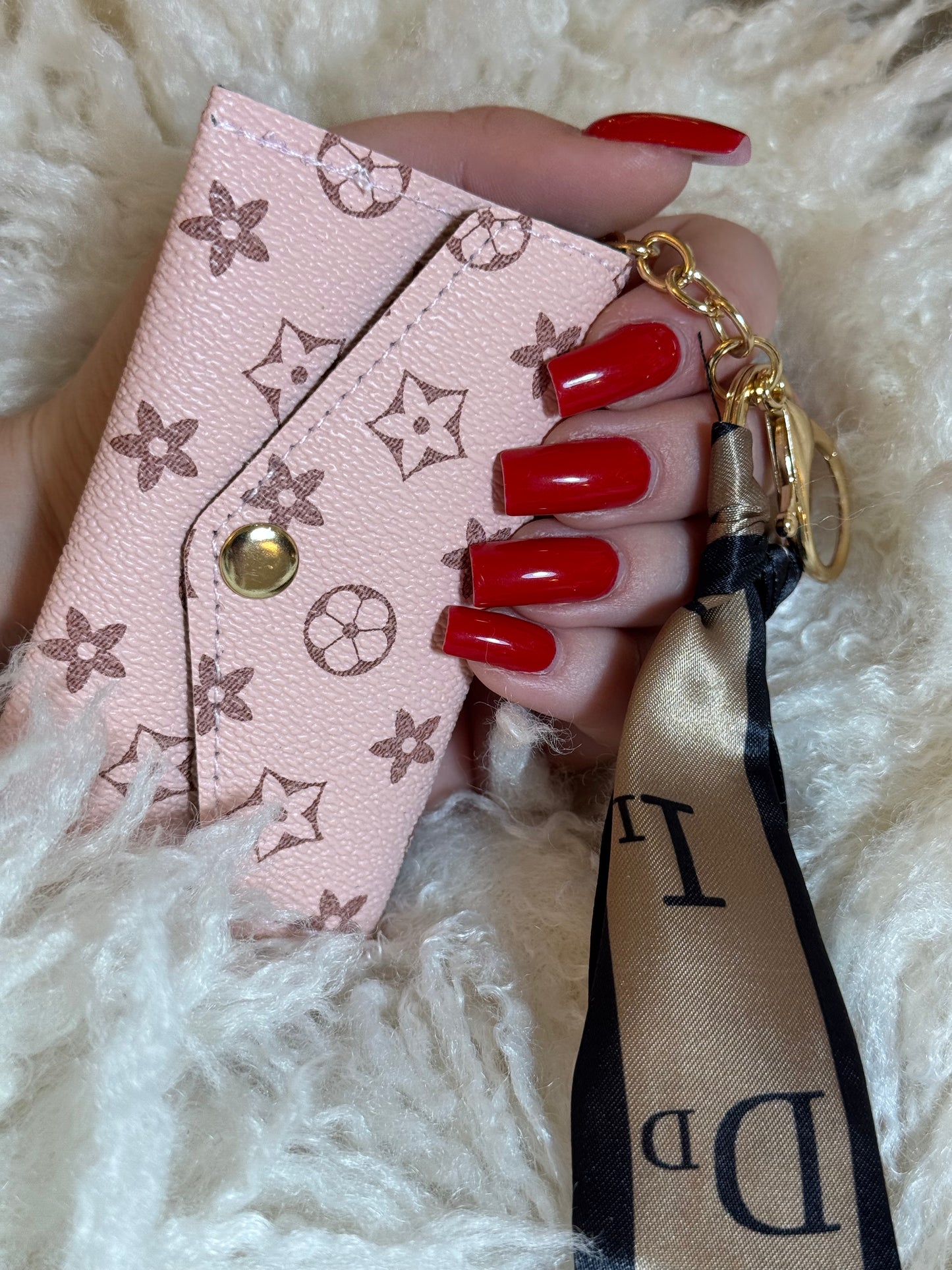 Luksusowy Mini Portfelik Brelok