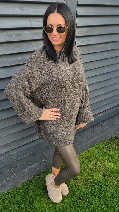 Miękki Sweter Oversize